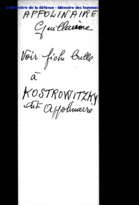 guillaume appolinaire renvoi