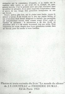 LE MONDE DU SILENCE PAGE 87