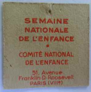SEMAINE NATIONALE DE L'ENFANCE